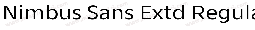 Nimbus Sans Extd Regular字体转换